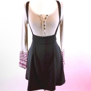 ModCloth high suspenders dress